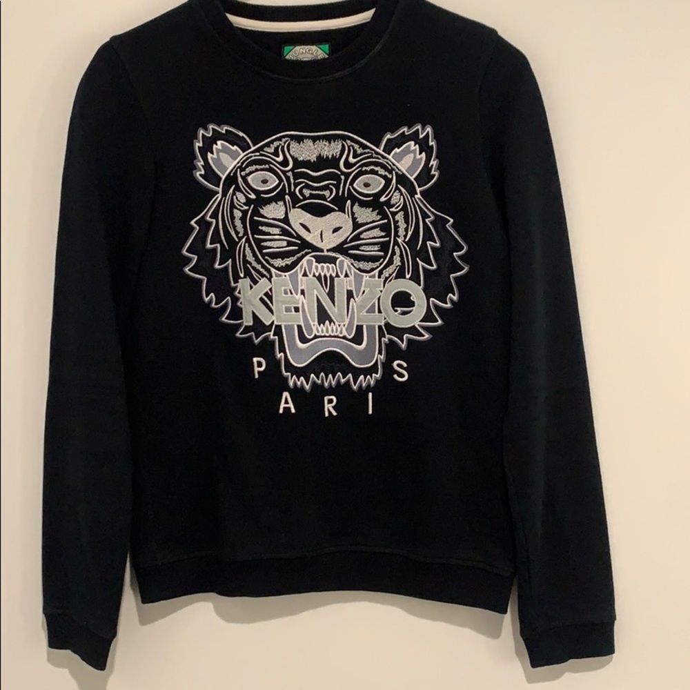 Kenzo Tiger Embroidery Classic Sweatshirt